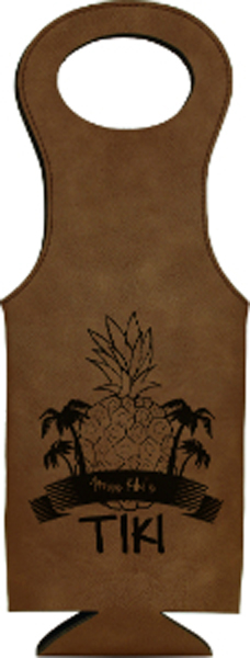 L1 Leatherette Wine Bag