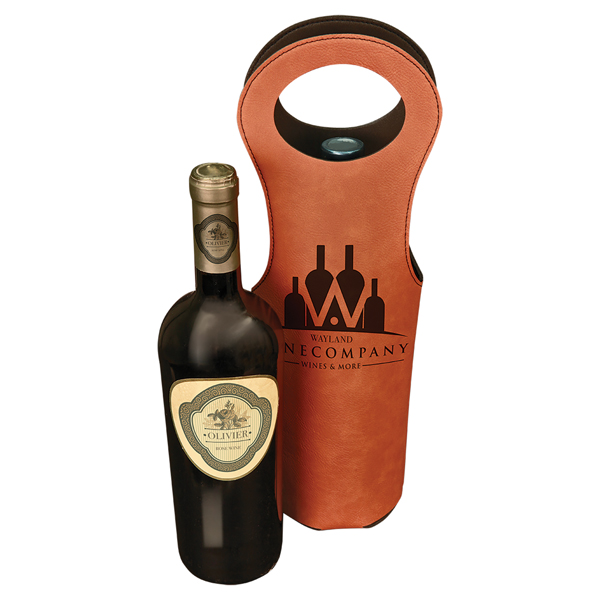 L2 Leatherette Wine Bag