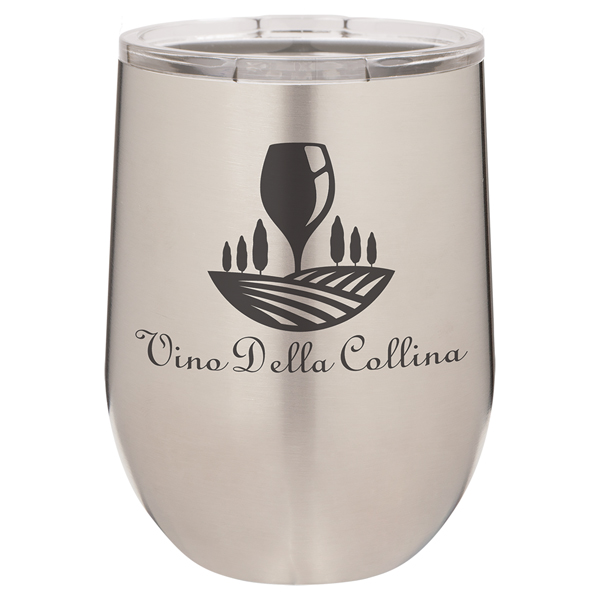 SS22 Polar Camel Wine Glass 12 oz SS